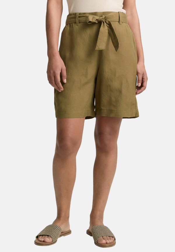 LOOSE  - Shorts - nutria olive