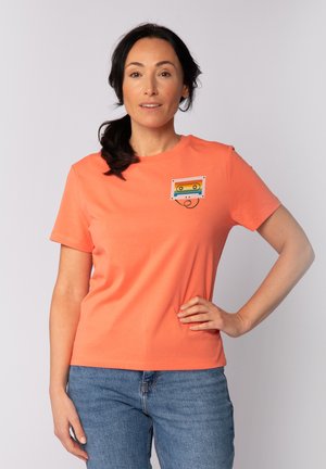 RAINBOW CASSETTE - T-shirt print - fiesta