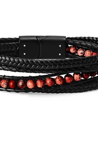 LUCLEON NAXOS - Armbånd - red black