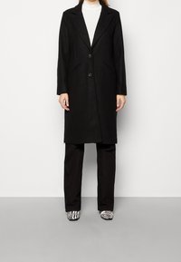 VILA Cappotto classico - black