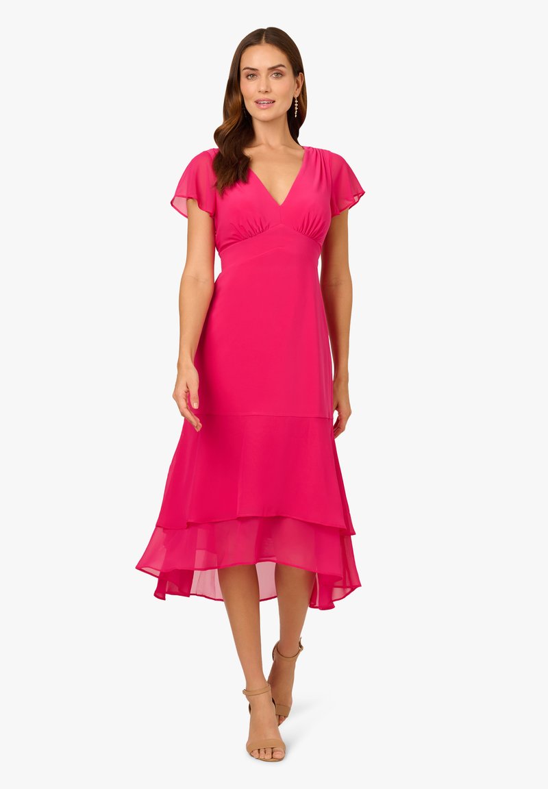 Adrianna Papell COMBO - Jersey dress - geranium/pink - Zalando