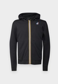 K-Way LE VRAI ARROUX UNISEX - Mikina na zip - black pure