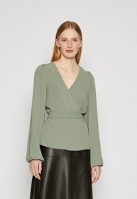 Vero Moda Tall - VMALVA WRAP - Blus - laurel wreath Miniatyrbild 1