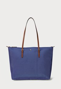 NYLON MEDIUM KEATON TOTE BAG - Bolso shopping - blue lapis/lauren tan