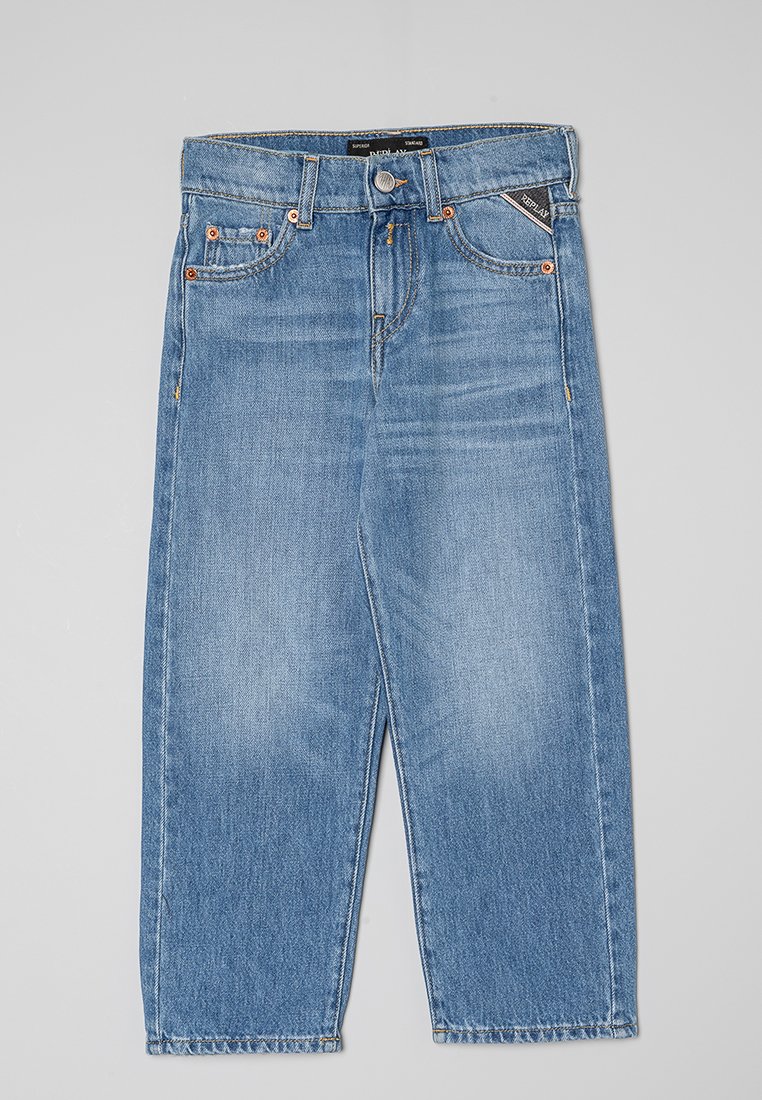 Replay Straight leg jeans lichtblauw