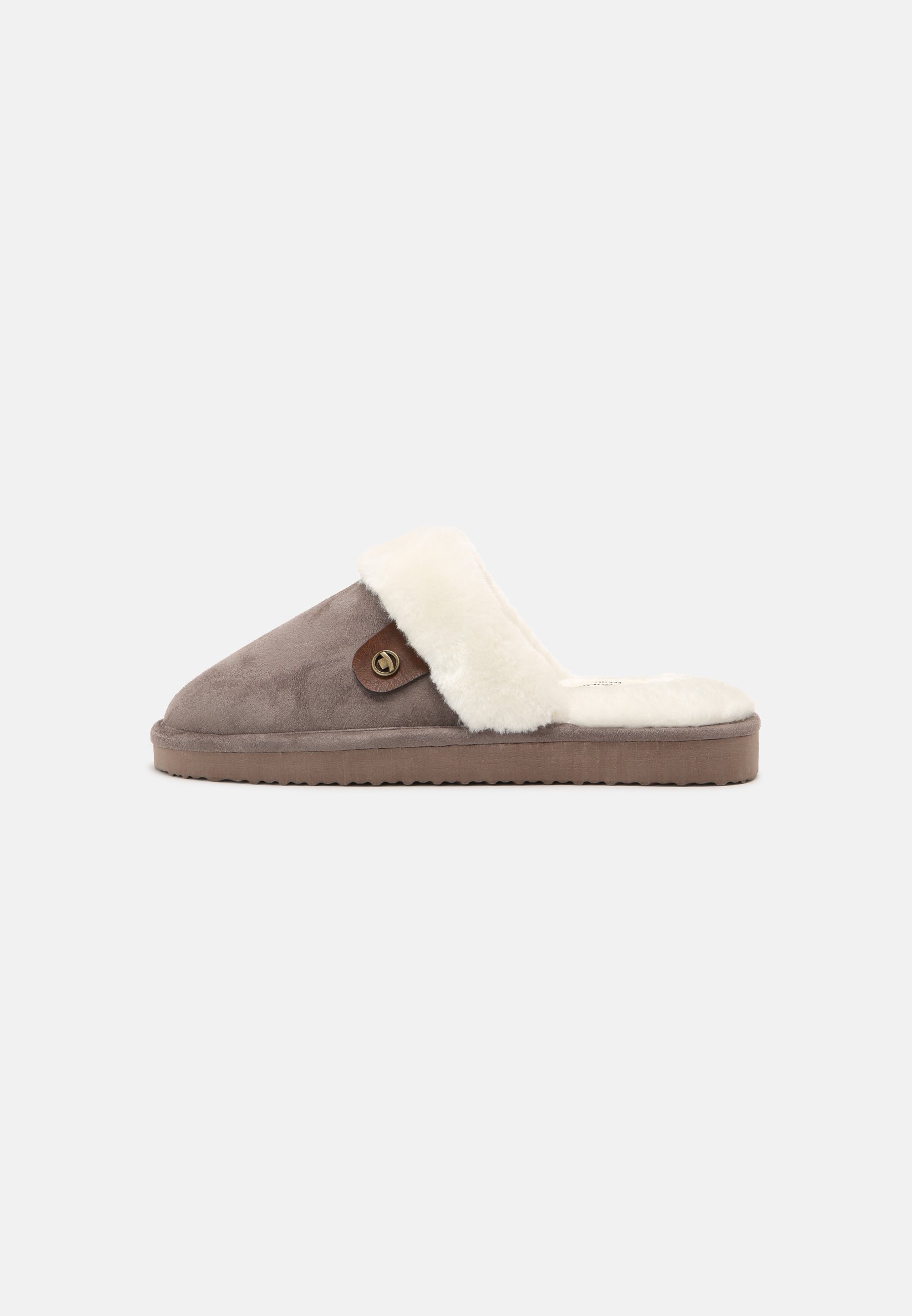 TOM TAILOR Pantoffels - taupe/Taupe - Zalando.nl