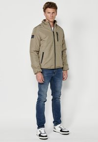 Koroshi Ľahká bunda - vison mink light brown