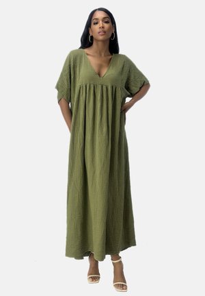 Robe longue - grün