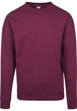 red crewneck sweatshirt