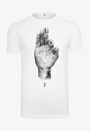 T-shirt con stampa - white