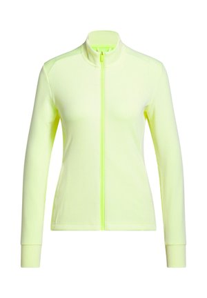 adidas Golf, PERFORMANCE TEXTURE FULL ZIP JACKET - Training jacket - frozen lemon