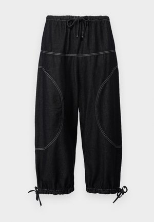 Henrik Vibskov CIRCLE PANTS - Relaxed fit jeans - dark denim