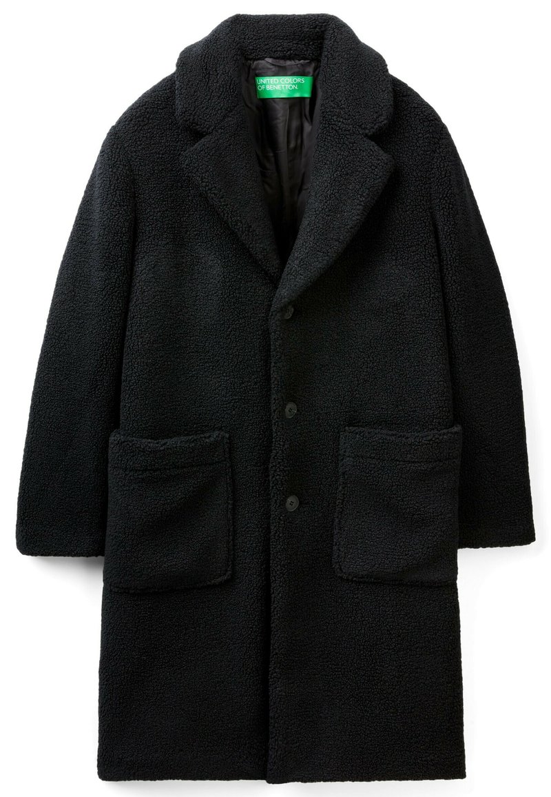 United Colors of Benetton Wintermantel zwart United Colors of Benetton Wintermantel zwart