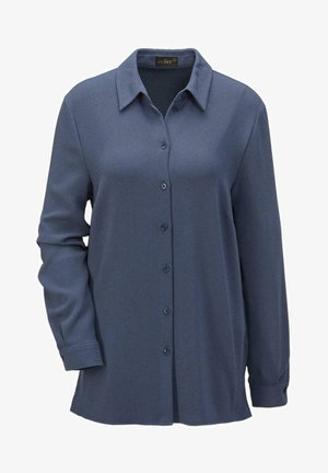GOLDNER, PETITE - Button-down blouse - taubenblau