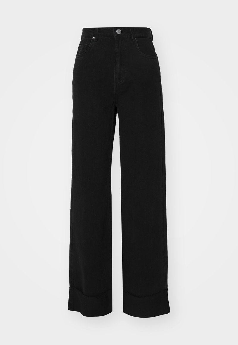 Vero Moda Wide leg zwart denim/blackdenim