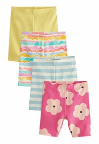 Next - 4 PACK - Leggings - Trousers - yellow rainbow Thumbnail Image 1