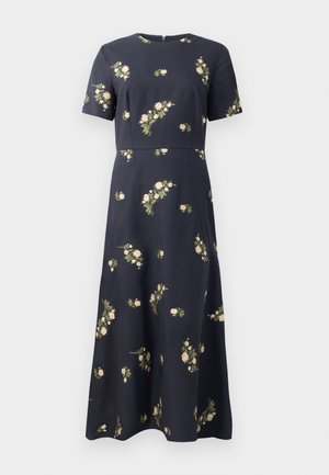 SHORT SLEEVE MIDI DRESS - Vestito casual - midnight blue