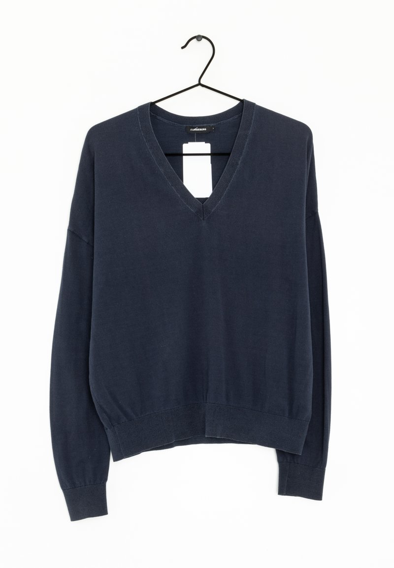 J.LINDEBERG Jumper dark blue (Preowned) Zalando