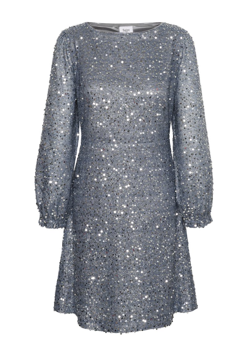 Saint Tropez Cocktail dress / Party dress - silver/silver-coloured - Zalando