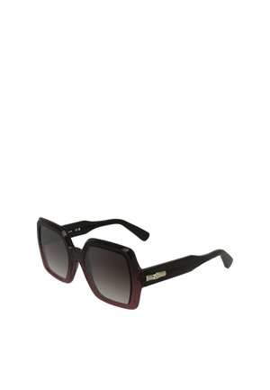 Zonnebril - transparent gradient burgundy