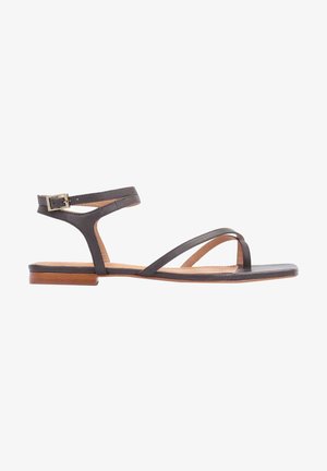 Kazar, Sandales tongs - dark brown