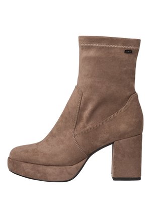 s.Oliver Plateaustiefelette - taupe