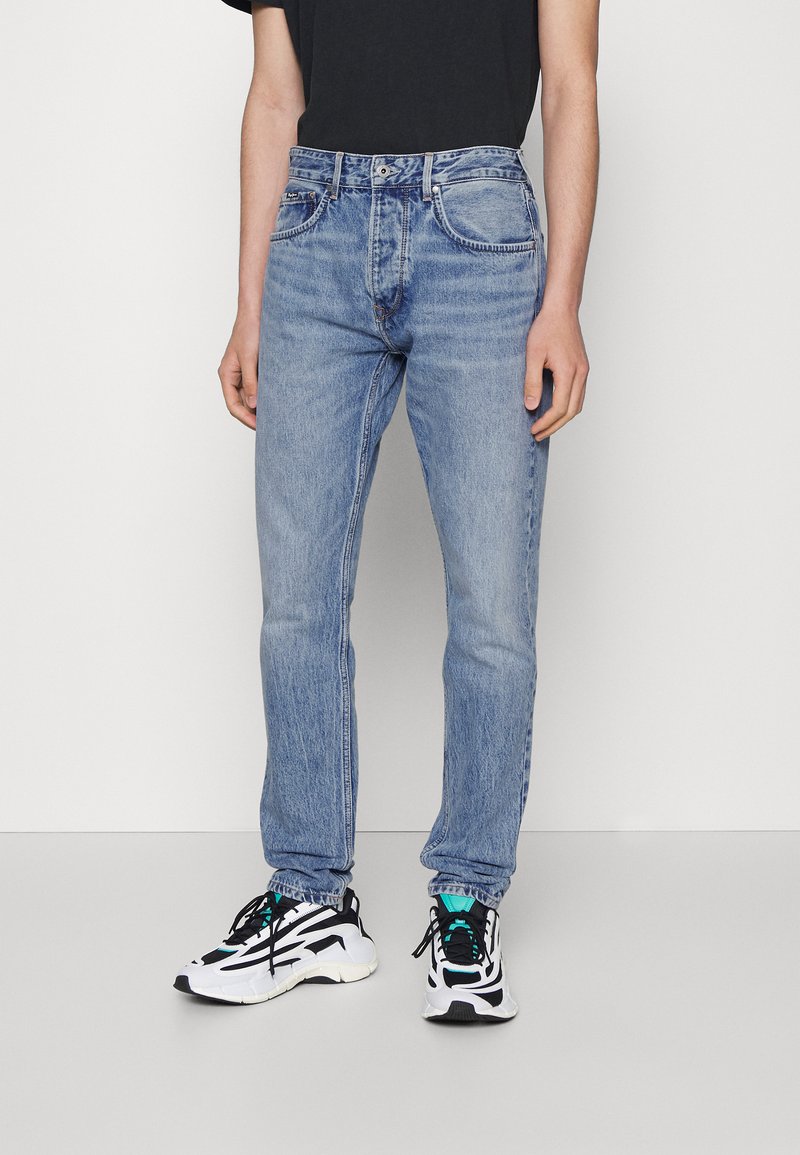 Pepe Jeans CALLEN CROPPED - Calças de ganga de corte afunilado - denim