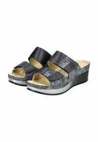 Vital Schuhe Ciabattine con tacco - blau tintenblau