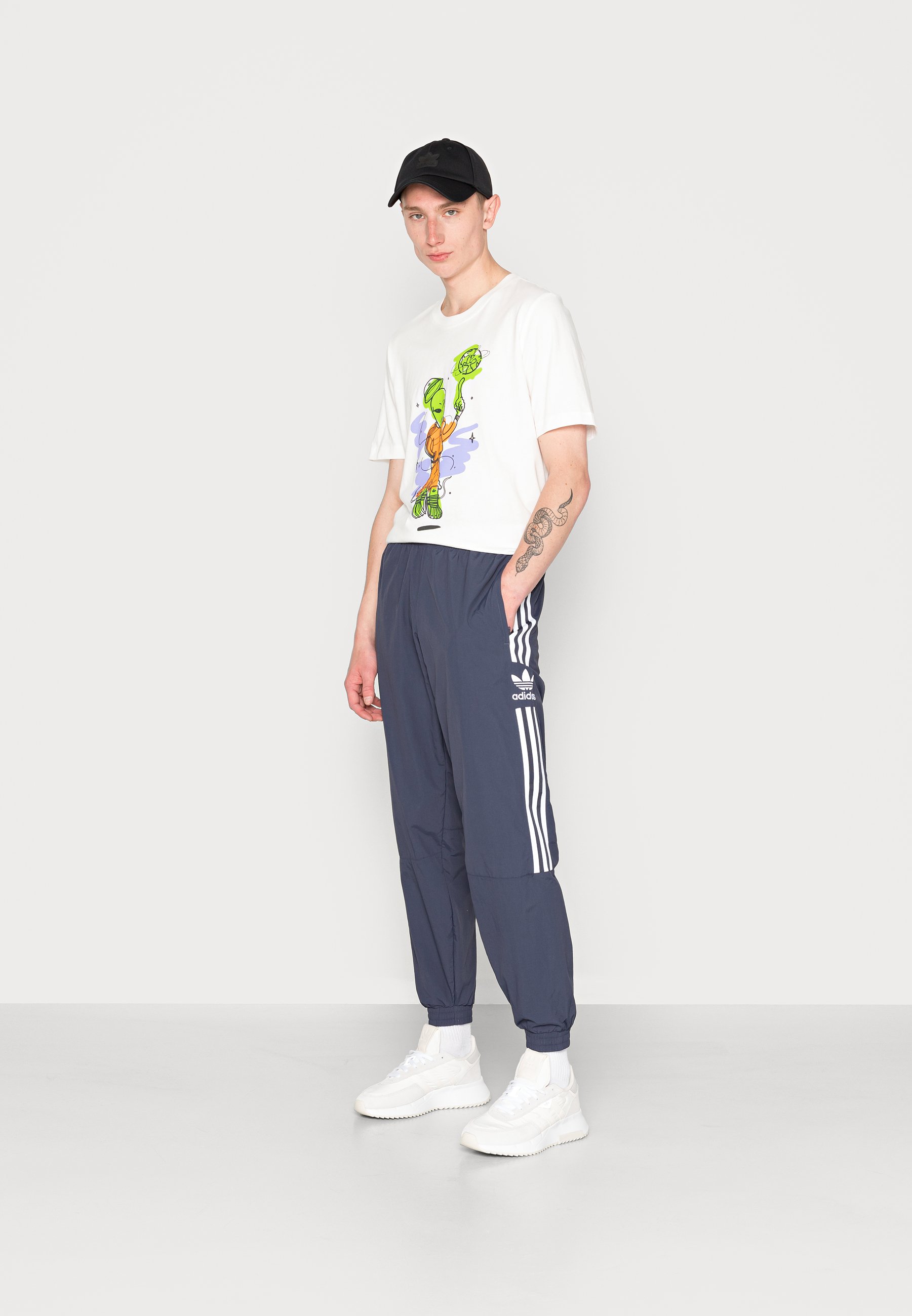 adidas Originals LOCK UP - Pantaloni sportivi - blue/blu scuro - Zalando.it