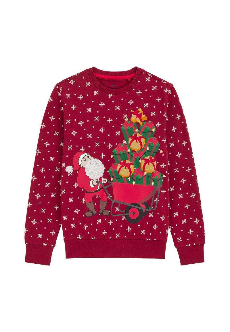 WE Fashion Sweater rood