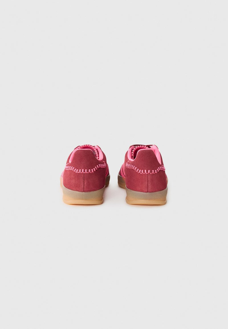 adidas gazelle silver green womens Adidas Gazelle Indoor Shadow Maroon Semi Lucid Blue  Summersnkrs