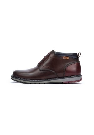 BERNA - Lace-up ankle boots - olmo