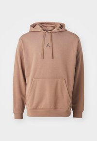 Džemperis su gobtuvu - archaeo brown black