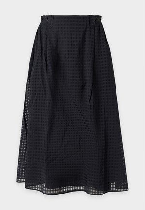 Stine Goya, ADJUSTABLE WAIST VOLUMINOUS SKIRT - Φούστα σε γραμμή Α - black
