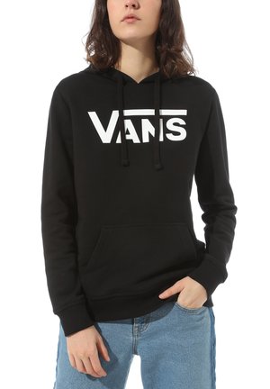 Vans WM CLASSIC V II HOODIE - Felpa con cappuccio - black