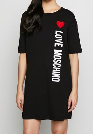 Jerseykleid - black