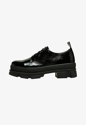 DERBY - Lace-up boots - black