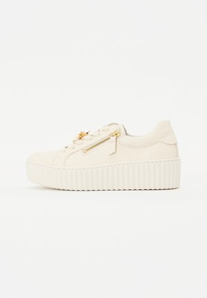 Trainers - panna/gold