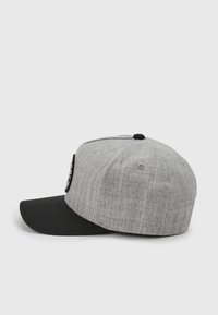 Brixton CREST SNAPBACK UNISEX - Kapa - heather grey/black