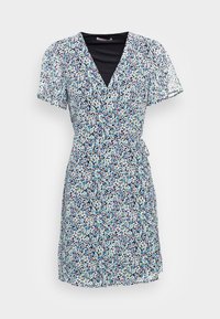 Não selecionado, blue