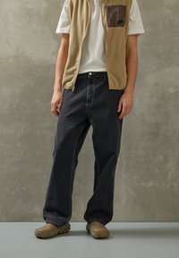 Carhartt WIP - SIMPLE PANT - Relaxed fit jeans - black heavy stone wash Thumbnail Image 1