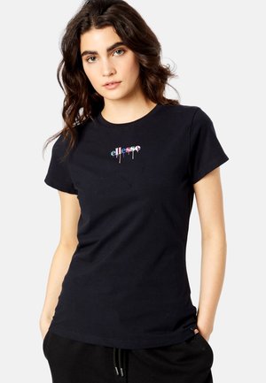 Ellesse ROSEMUND - T-shirt print - black