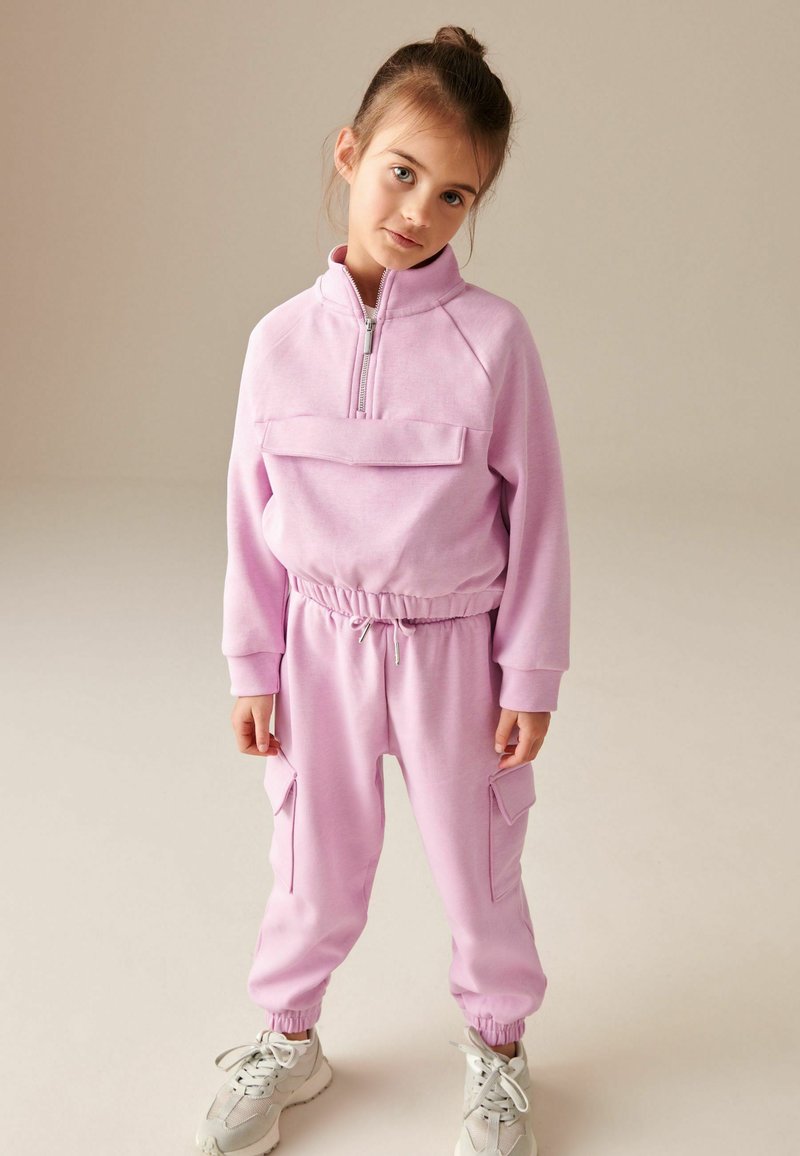 Next SET REGULAR FIT - Cargobukser - pink