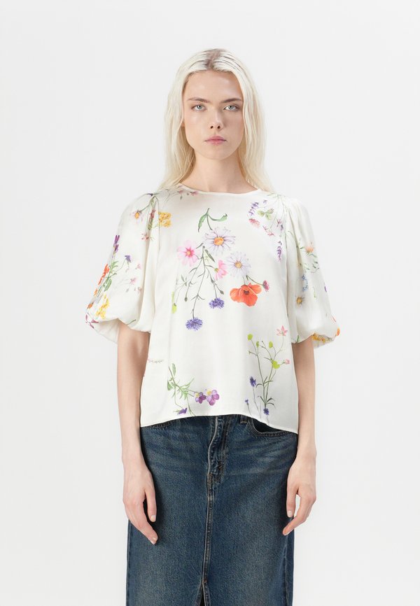 VIHINDA - Bluse - optical snow