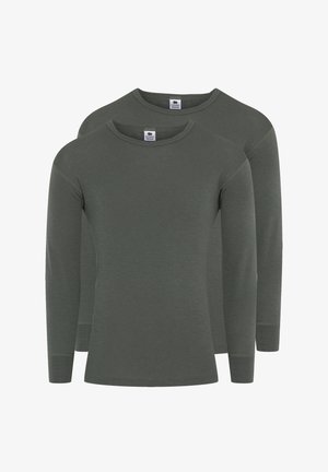 Dovre 2-PACK - Langarmshirt - green