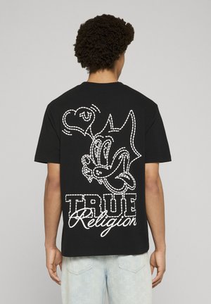 PUFF CAT - T-Shirt print - black