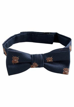 Pajarita - navy hamish the highland cow