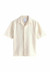 SHORT SLEEVE TEXTURED WAFFLE - Cămașă - ecru