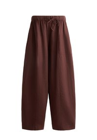 BARREL - Broek - dark brown