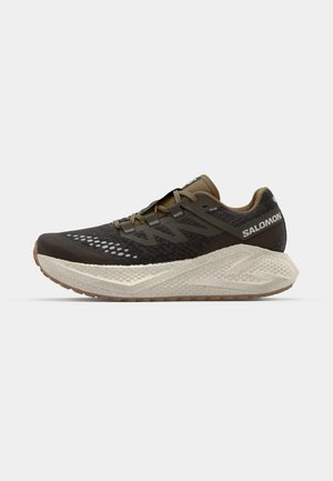 Salomon AERO GLIDE 3 - Chaussures de running - wren/vanilla ice/coyote brown